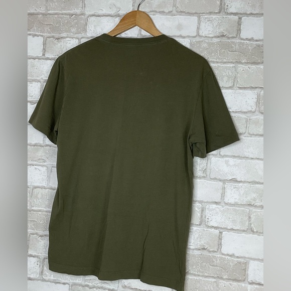 True Religion Men's Olive Green LA California Tee Size M - Picture 14 of 16